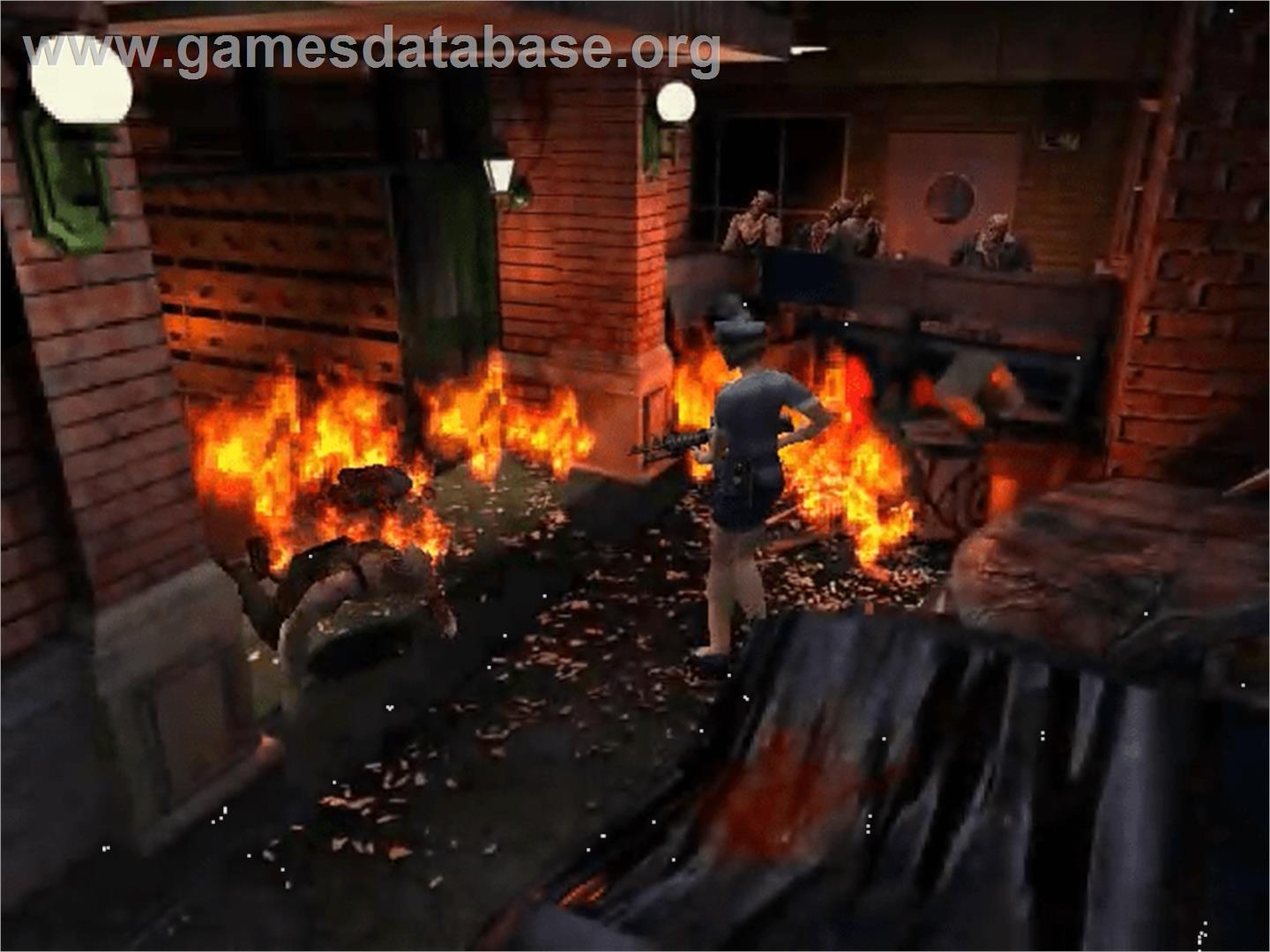 Resident Evil 3 - Nemesis - Sega Dreamcast - Artwork - In Game
