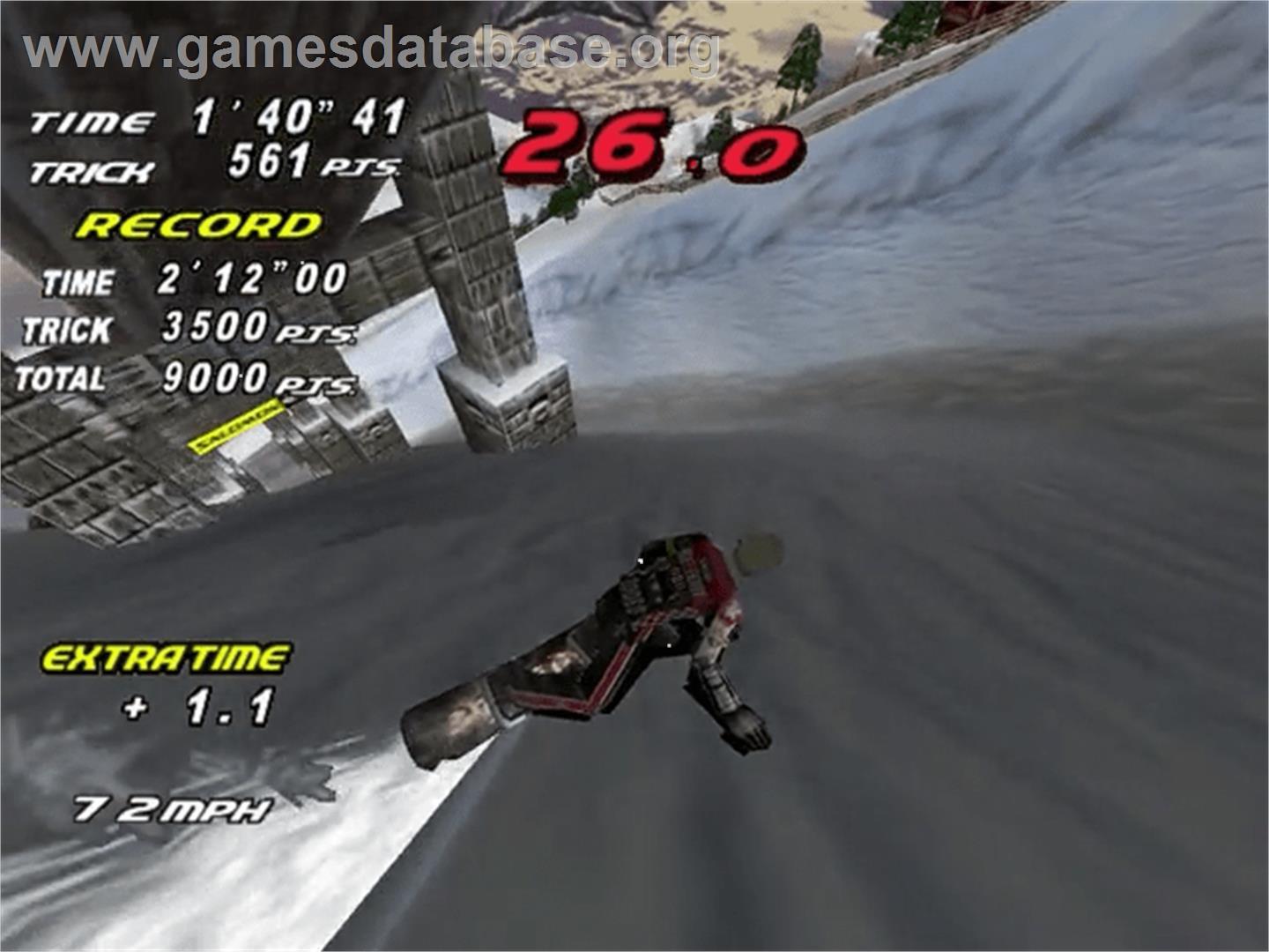 Rippin' Riders Snowboarding - Sega Dreamcast - Artwork - In Game