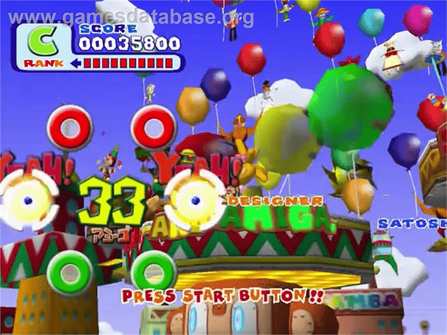 Samba De Amigo Ver. 2000 - Sega Dreamcast - Artwork - In Game