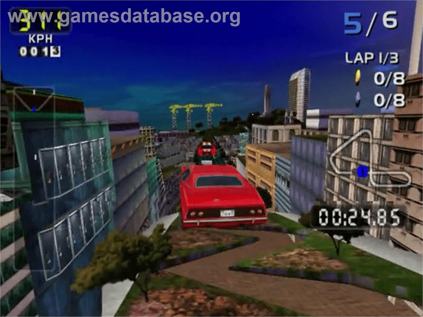 San Francisco Rush 2049 - Sega Dreamcast - Artwork - In Game