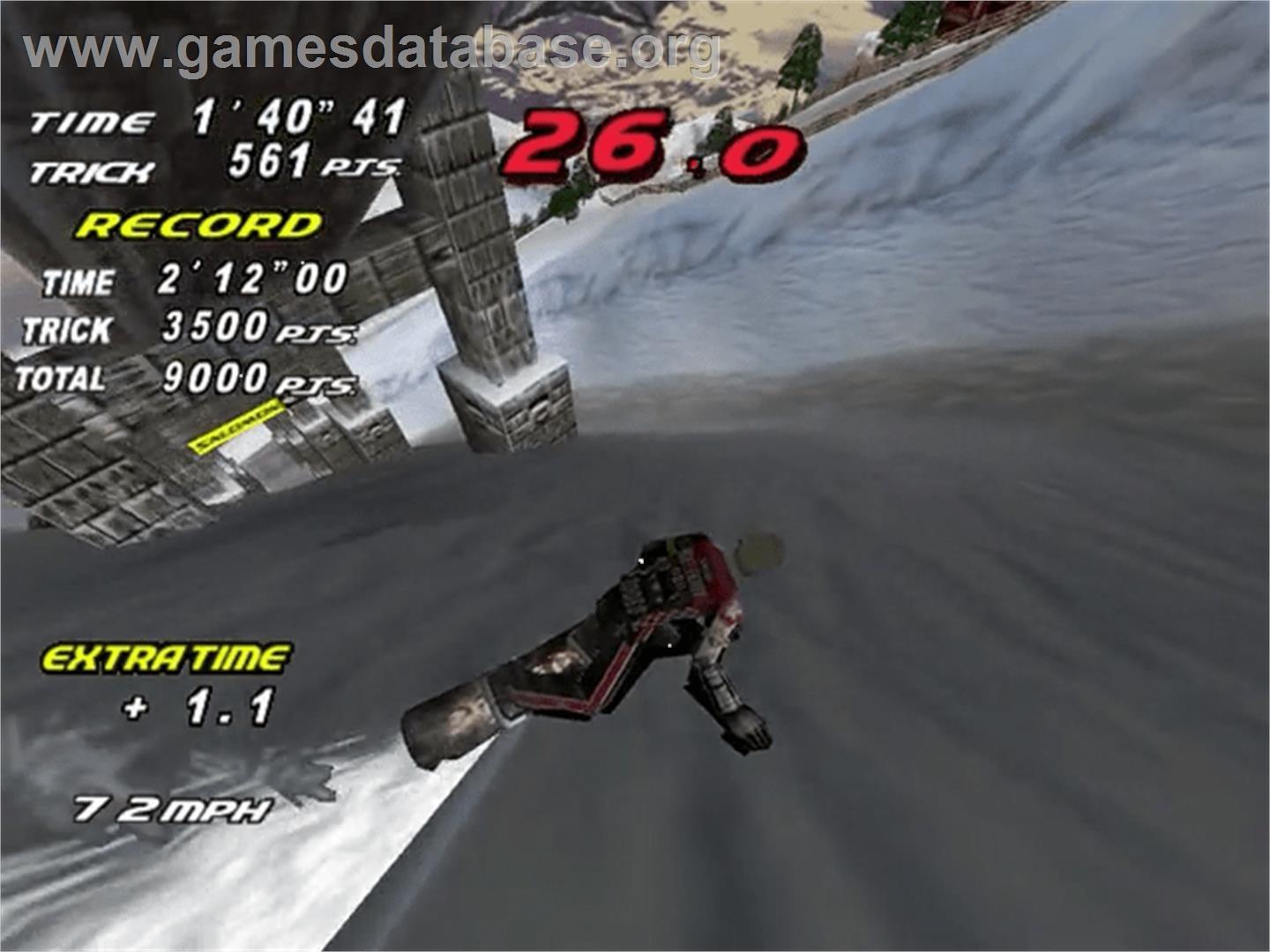 Snow Surfers - Sega Dreamcast - Artwork - In Game
