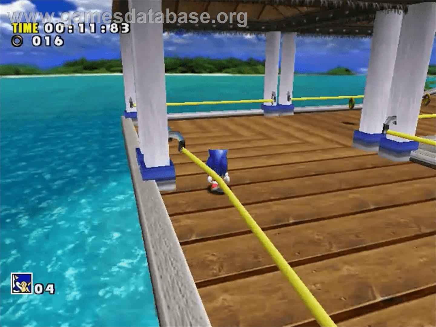 Sonic Adventure - Sega Dreamcast - Artwork - In Game