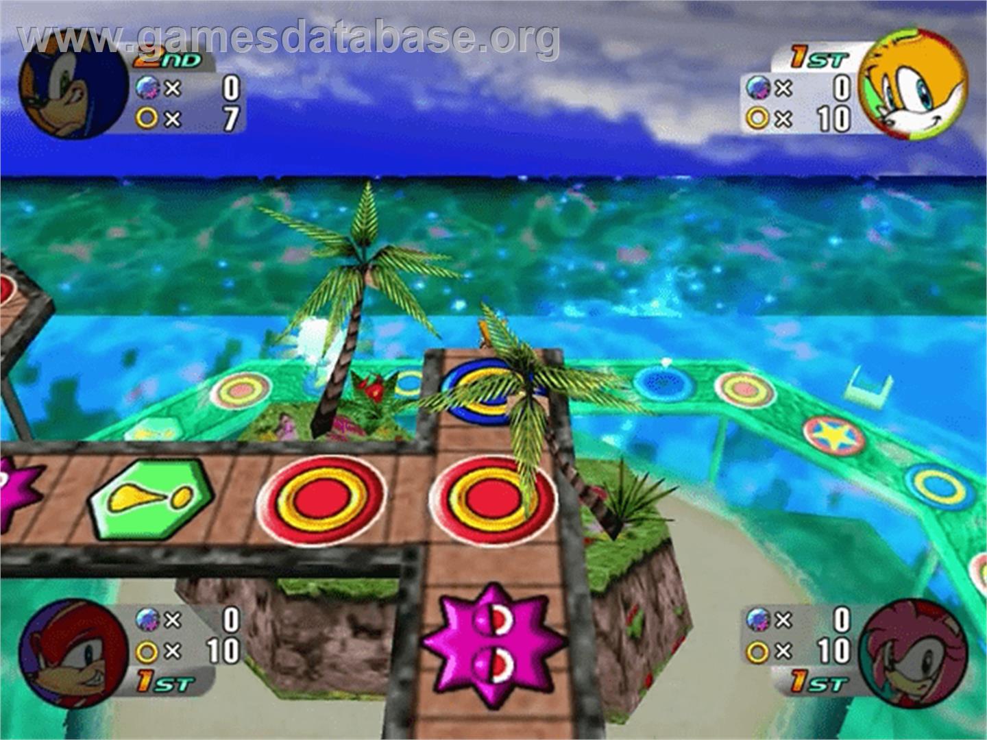 Sonic Shuffle - Sega Dreamcast - Artwork - In Game