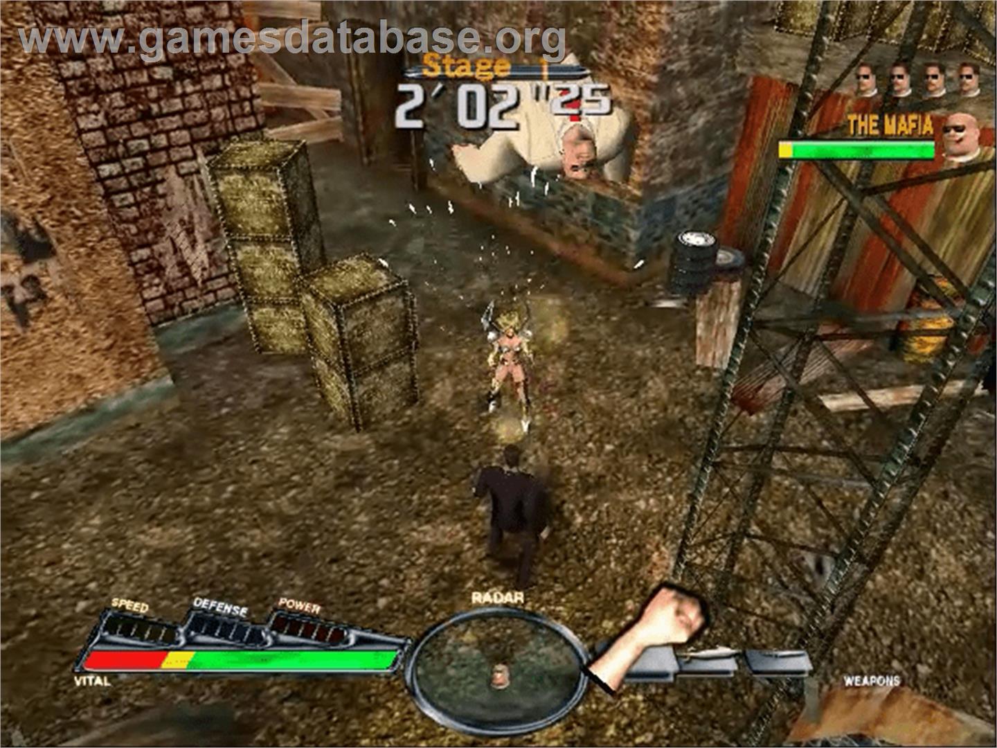 Spawn: In the Demon's Hand - Sega Dreamcast - Artwork - In Game