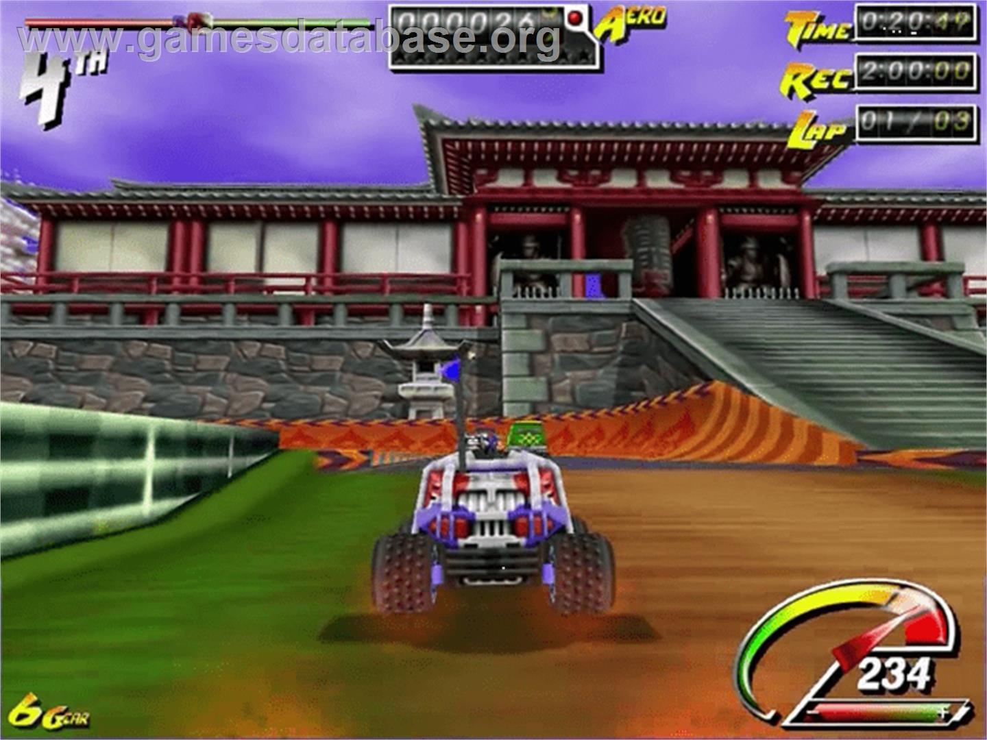 Stunt GP - Sega Dreamcast - Artwork - In Game