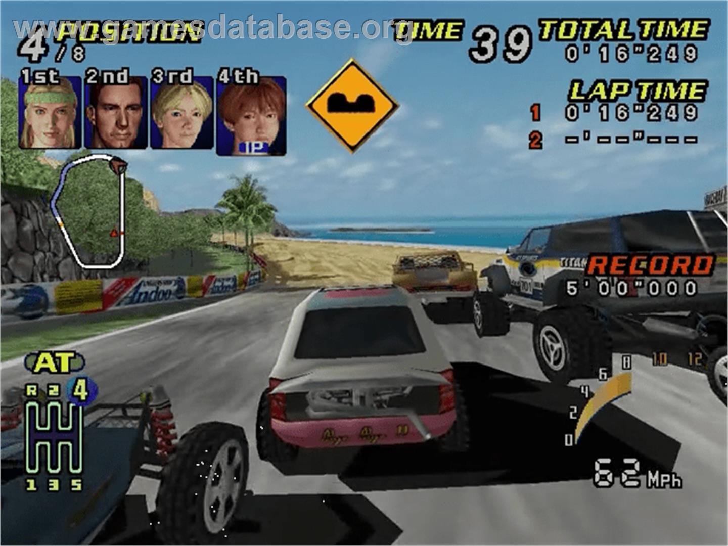 TNN Motorsports Hardcore Heat - Sega Dreamcast - Artwork - In Game