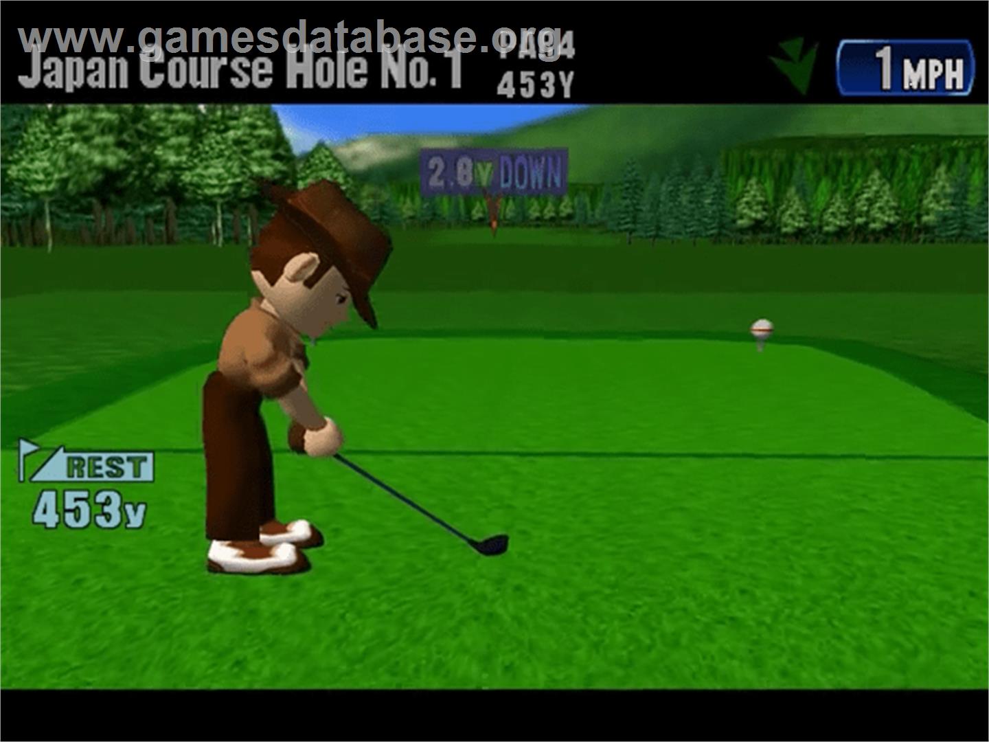 Tee Off - Sega Dreamcast - Artwork - In Game