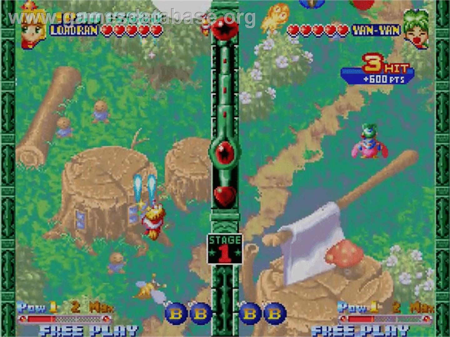 Twinkle Star Sprites - Sega Dreamcast - Artwork - In Game