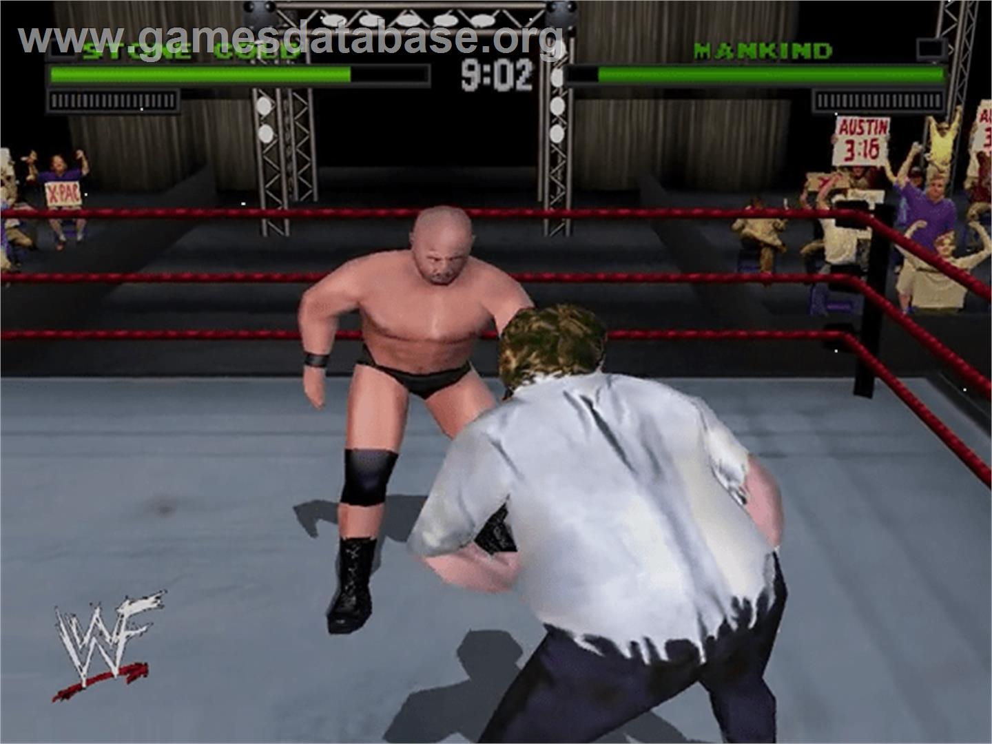 WWF Attitude - Sega Dreamcast - Artwork - In Game