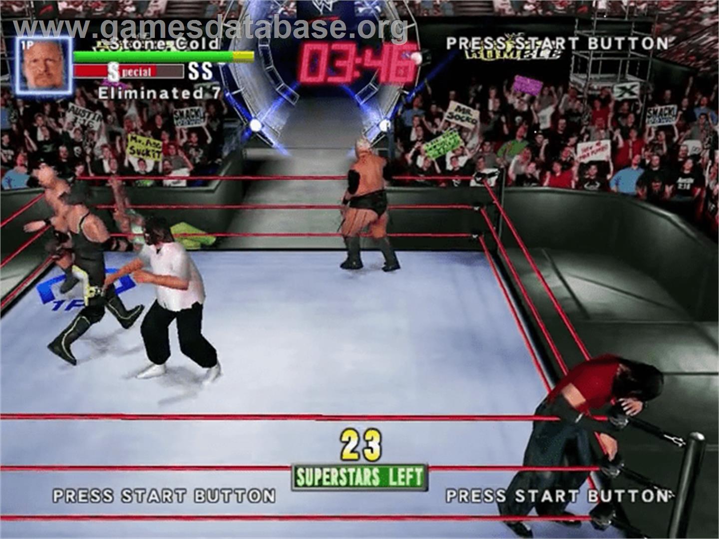 WWF Royal Rumble - Sega Dreamcast - Artwork - In Game