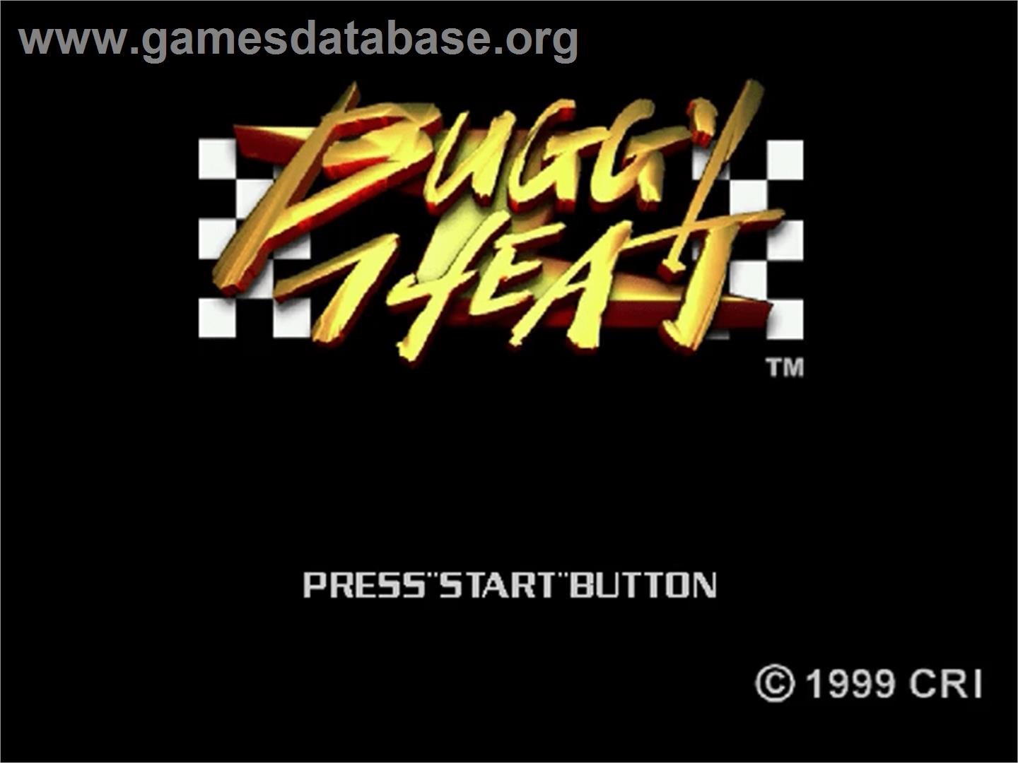 Buggy Heat - Sega Dreamcast - Artwork - Title Screen