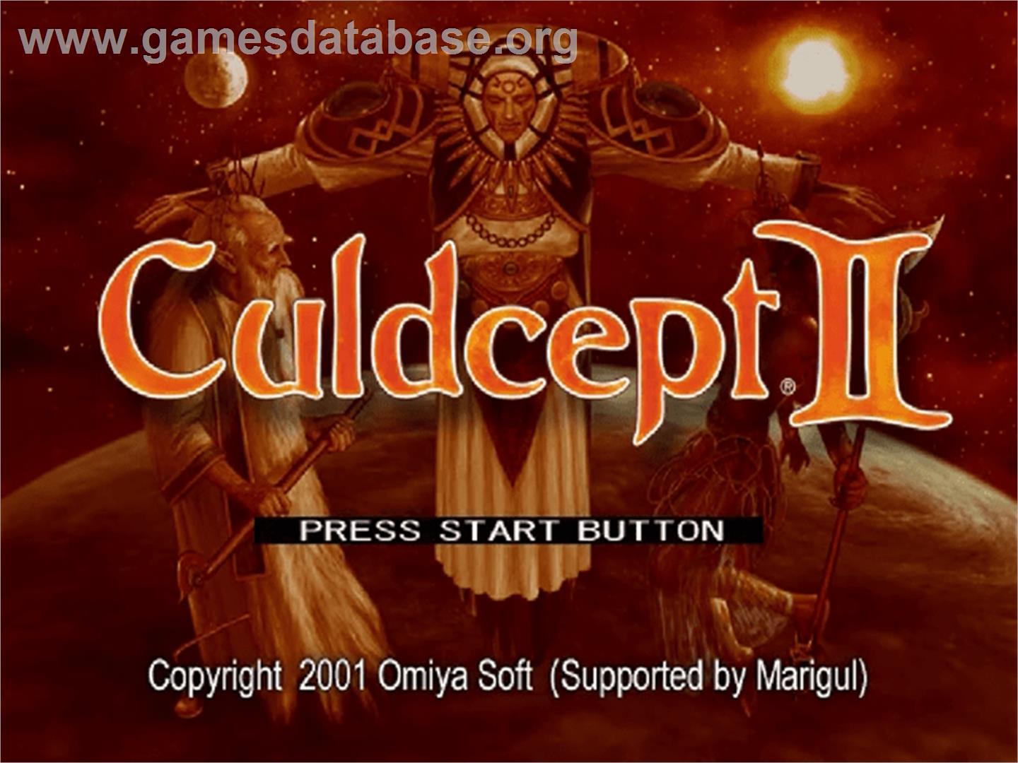 Culdcept 2 - Sega Dreamcast - Artwork - Title Screen