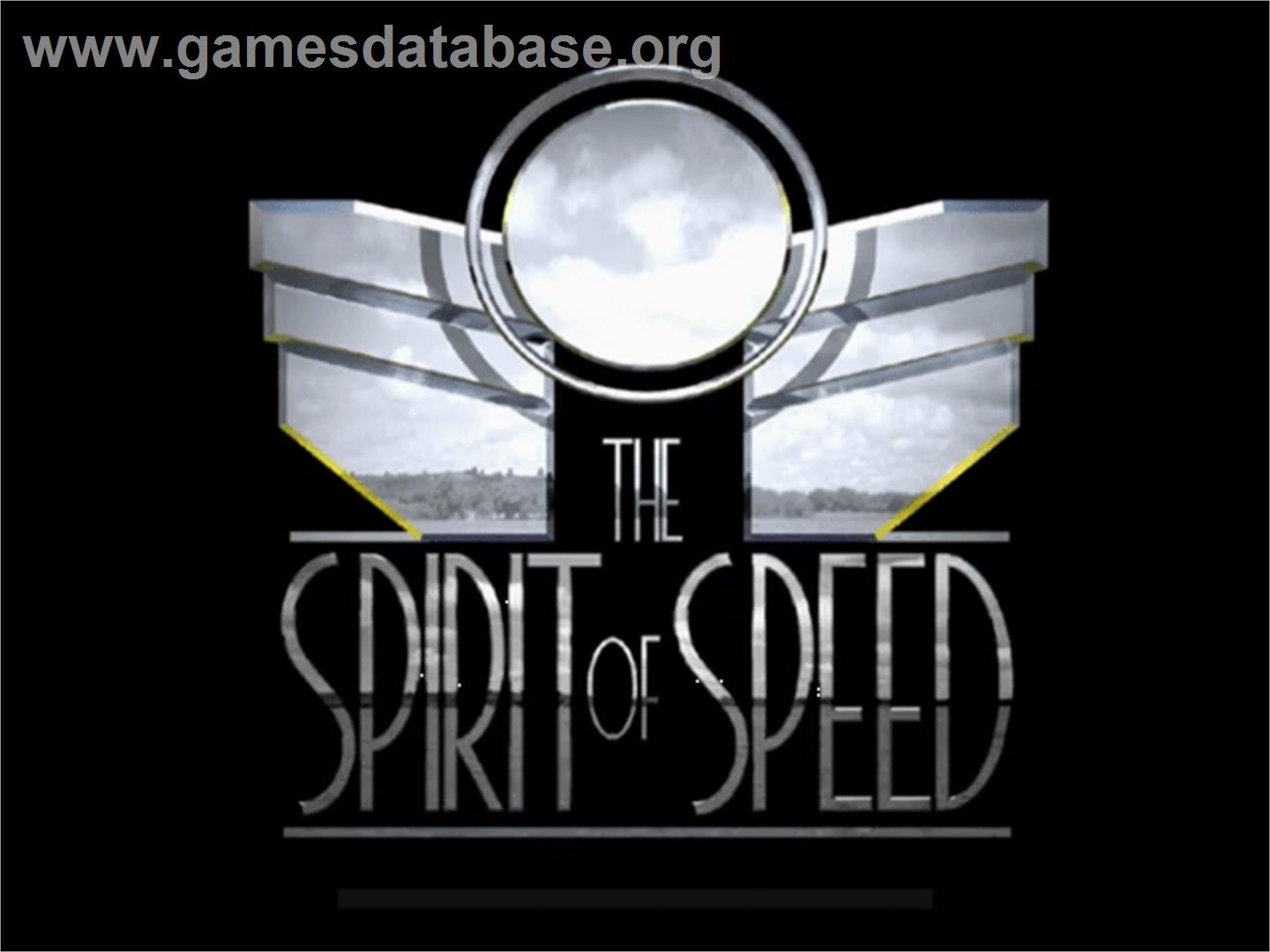 Spirit of Speed 1937 - Sega Dreamcast - Artwork - Title Screen
