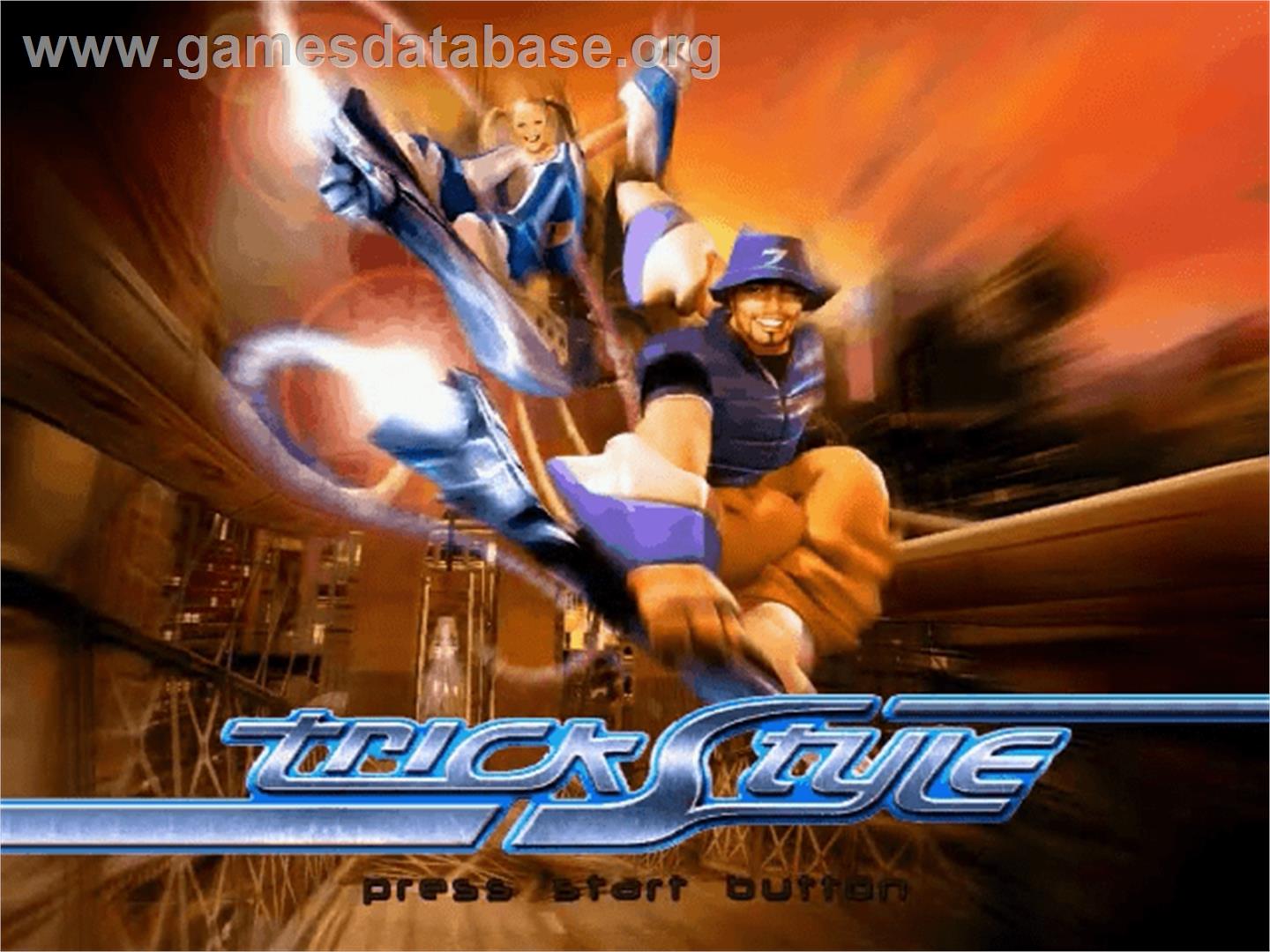 Trickstyle - Sega Dreamcast - Artwork - Title Screen