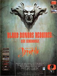 Advert for Bram Stoker's Dracula on the Sinclair ZX Spectrum.