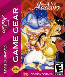Box cover for Aladdin on the Sega Game Gear.