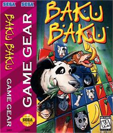 Box cover for Baku Baku Animal on the Sega Game Gear.