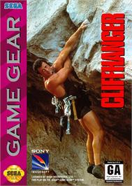 Box cover for Cliffhanger on the Sega Game Gear.