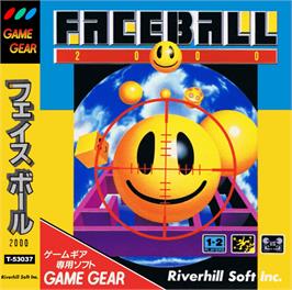 Box cover for Faceball 2000 on the Sega Game Gear.