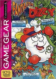 Box cover for Fantastic Dizzy on the Sega Game Gear.