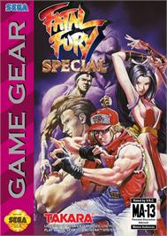 Box cover for Fatal Fury Special on the Sega Game Gear.