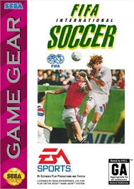 Box cover for Fifa International Soccer on the Sega Game Gear.