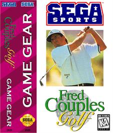 Box cover for Fred Couples Golf on the Sega Game Gear.