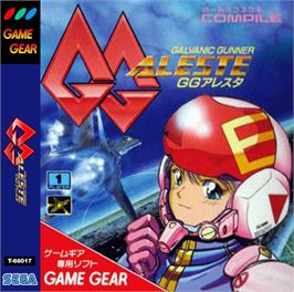 Box cover for GG Aleste on the Sega Game Gear.