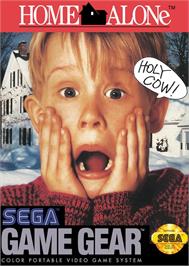 Box cover for Home Alone on the Sega Game Gear.