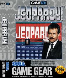 Box cover for Jeopardy on the Sega Game Gear.
