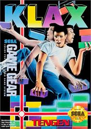 Box cover for Klax on the Sega Game Gear.