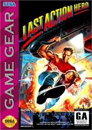 Box cover for Last Action Hero on the Sega Game Gear.