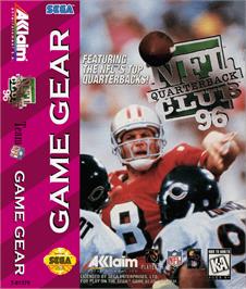 Box cover for NFL Quarterback Club '96 on the Sega Game Gear.