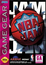 Box cover for Nba Jam on the Sega Game Gear.