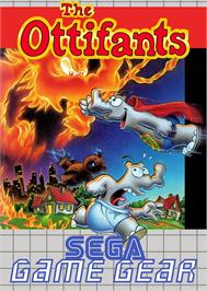 Box cover for Ottifants, The on the Sega Game Gear.