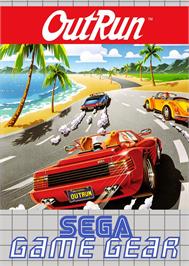Box cover for Outrun on the Sega Game Gear.