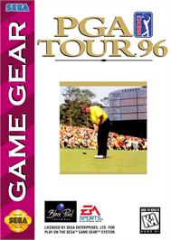 Box cover for Pga Tour 96 on the Sega Game Gear.