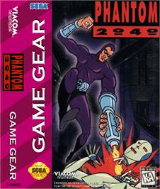 Box cover for Phantom 2040 on the Sega Game Gear.
