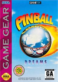 Box cover for Pinball Dreams on the Sega Game Gear.