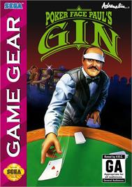 Box cover for Poker Faced Paul's Gin on the Sega Game Gear.