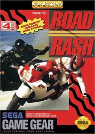 Box cover for Road Rash on the Sega Game Gear.