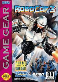 Box cover for Robocop 3 on the Sega Game Gear.