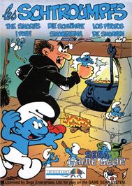 Box cover for Schtroumpfs, Les on the Sega Game Gear.