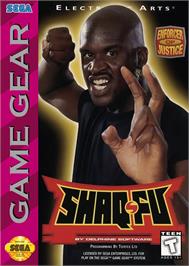 Box cover for Shaq Fu on the Sega Game Gear.