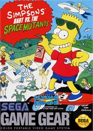 Box cover for Simpsons - Bart Vs The Space Mutants, The on the Sega Game Gear.