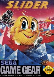 Box cover for Slider on the Sega Game Gear.