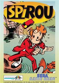 Box cover for Spirou on the Sega Game Gear.
