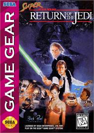 Box cover for Super Star Wars - Return Of The Jedi on the Sega Game Gear.