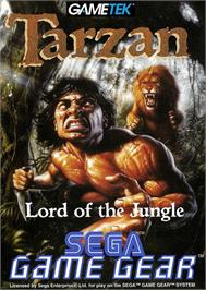 Box cover for Tarzan - Lord Of The Jungle on the Sega Game Gear.