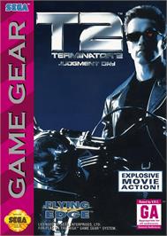 Box cover for Terminator 2 - Judgment Day on the Sega Game Gear.